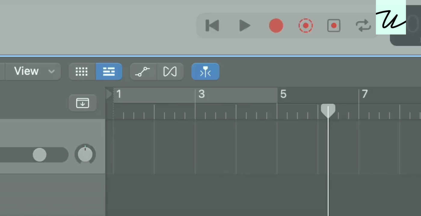 A time machine in Logic Pro