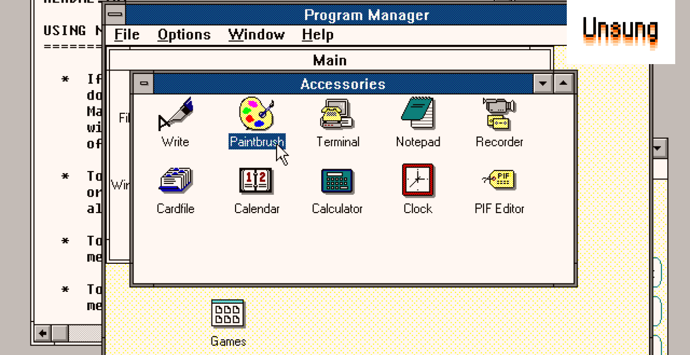 A tiny bit old Windows got right