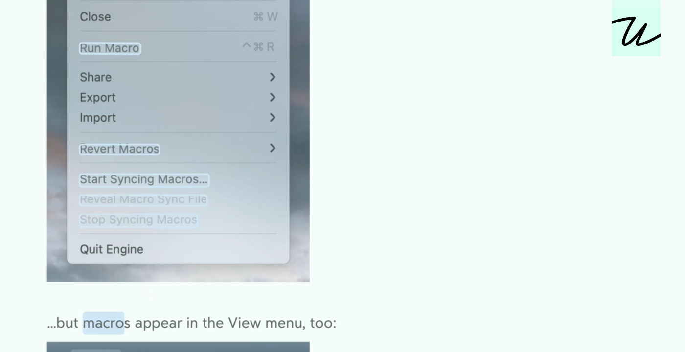 Bear’s seamless OCR integration