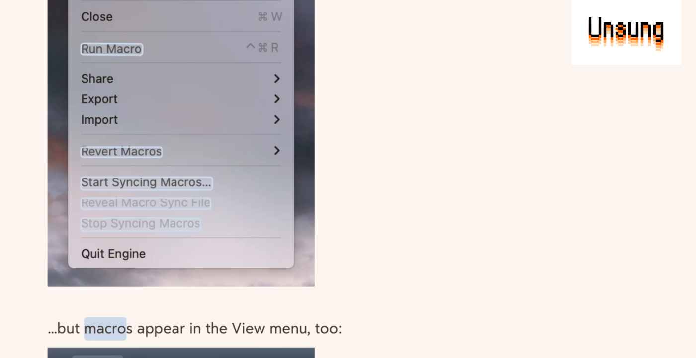 Bear’s seamless OCR integration