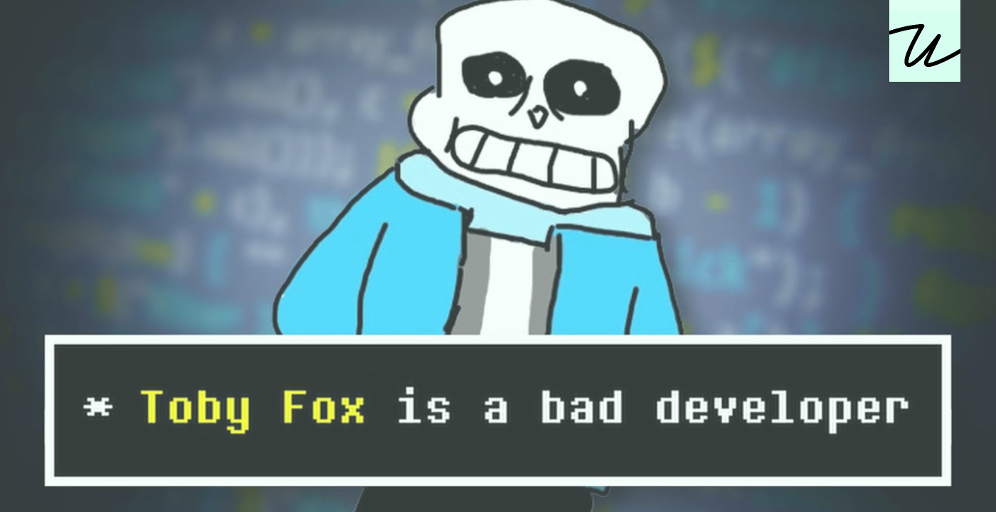 “Because it didn’t look crappy enough”