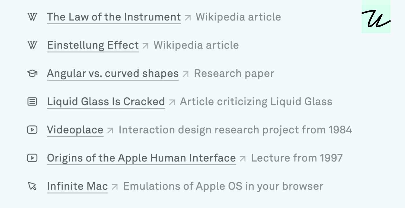 Interesting web design moments