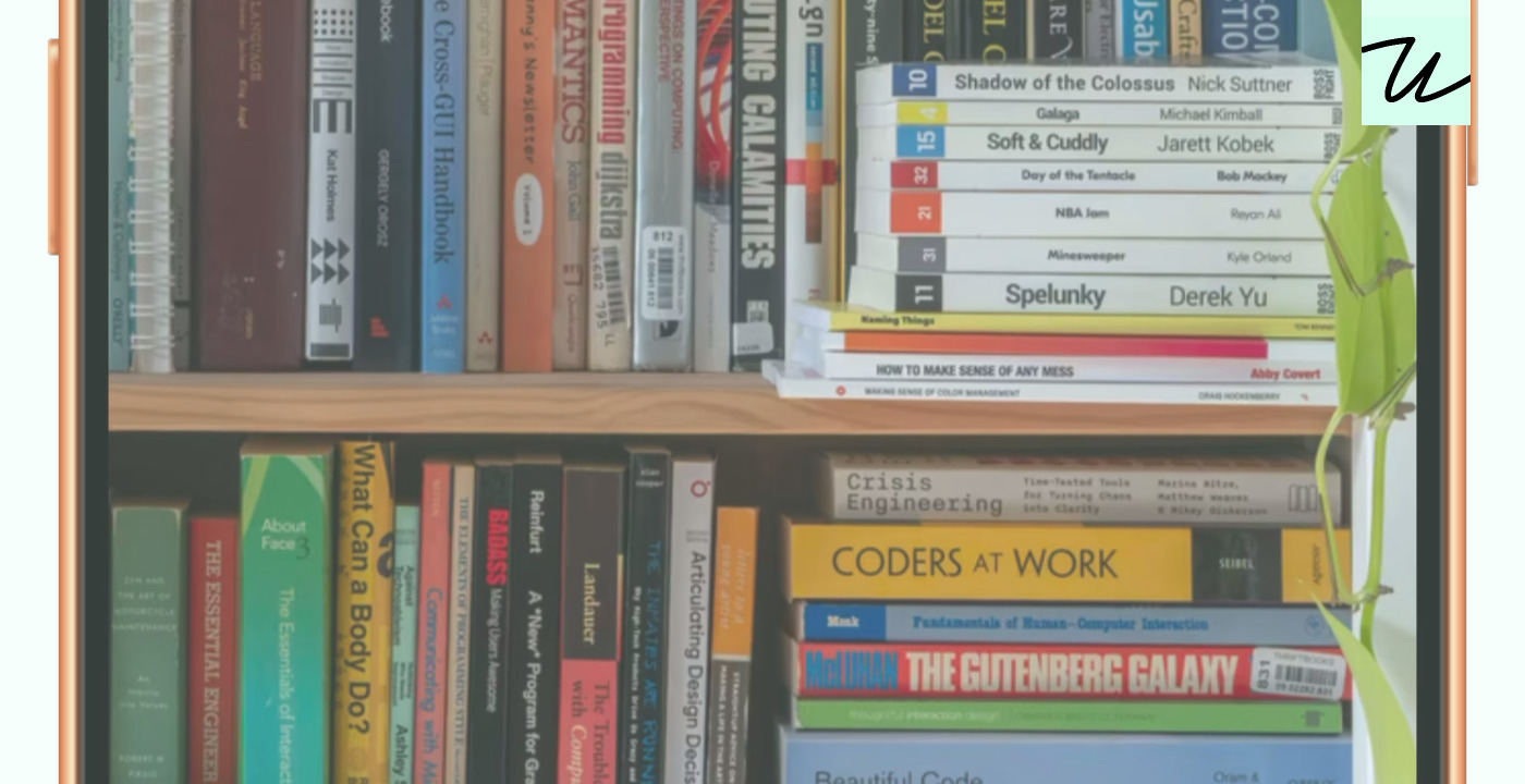 My design bookshelves