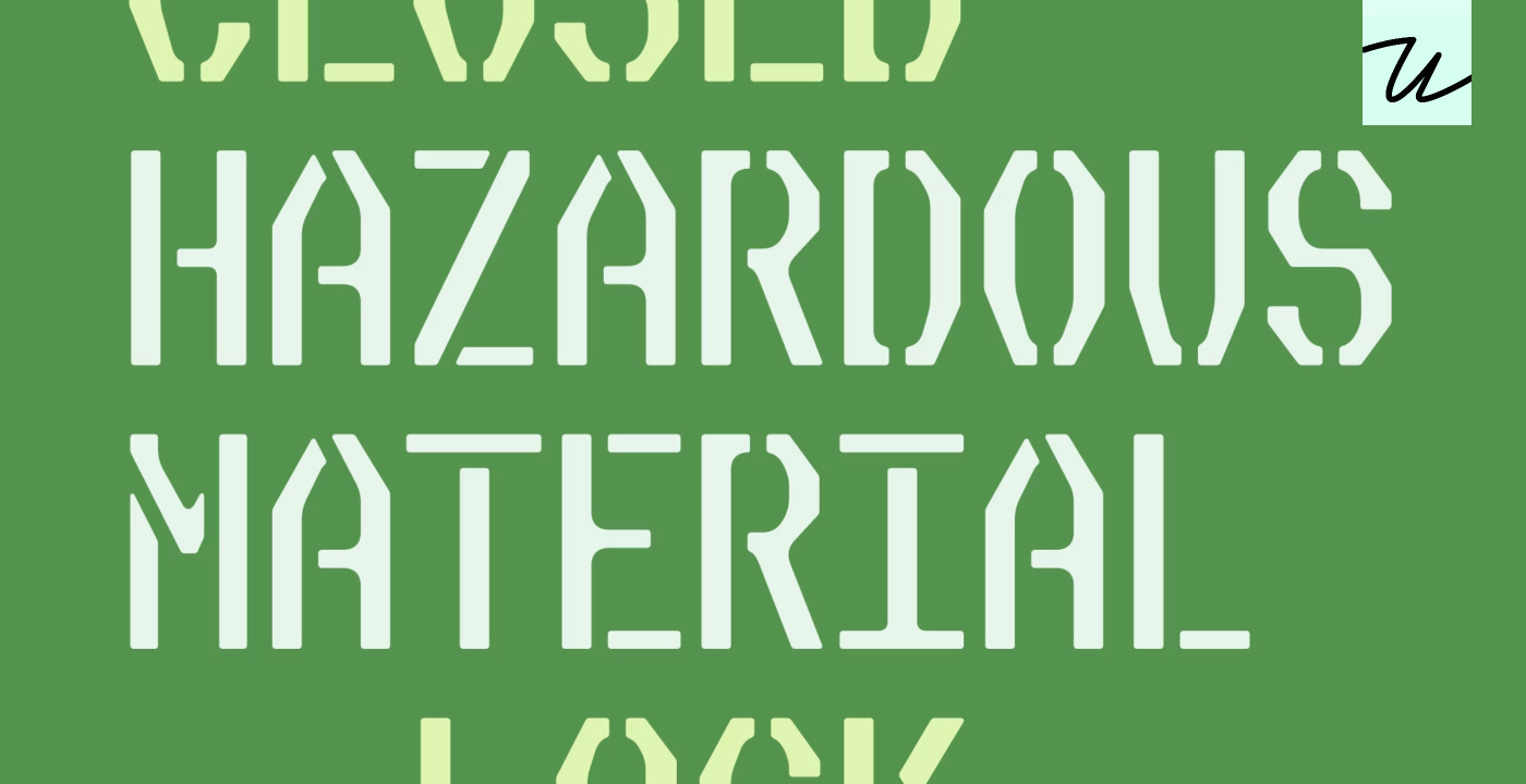 “Signs I would see on metal doors and transformer boxes”