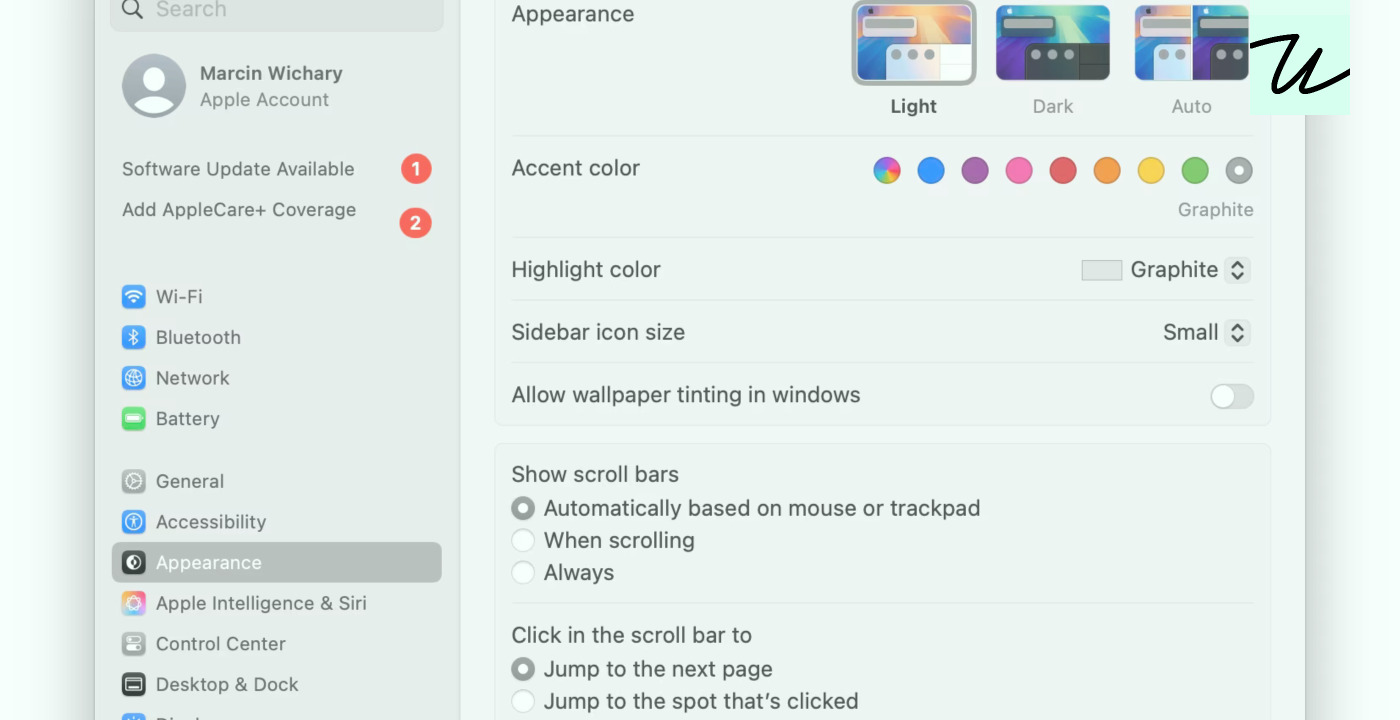Testing tip: Always show scrollbars