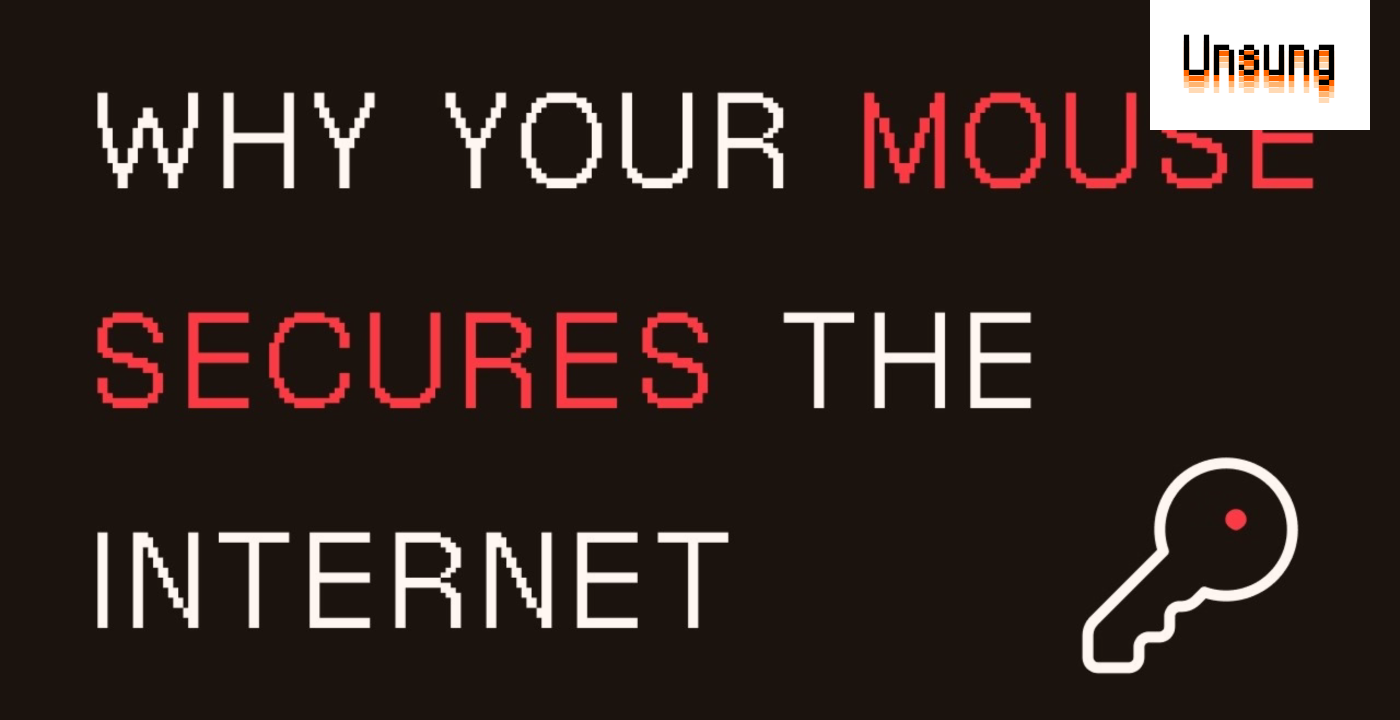 “This is where your mouse becomes a cryptographic instrument.”