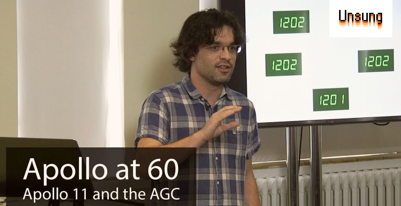 “Two lights that you never want to see when you’re landing on the Moon.”