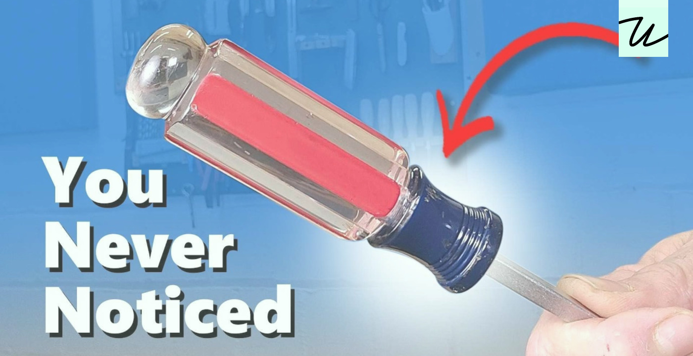 “Who thinks about a screwdriver?”