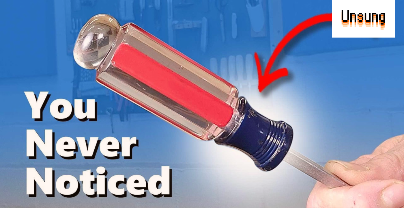 “Who thinks about a screwdriver?”