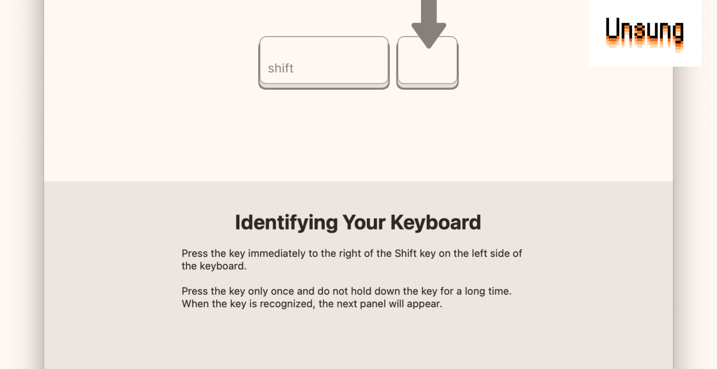 Why do Macs ask you to press random keys when connecting a new keyboard? – Unsung