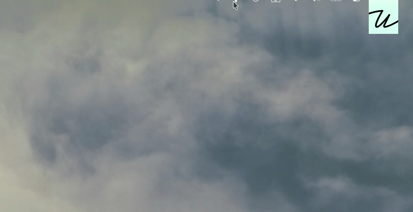 “You can always click on the mirror icon to turn it into… a mirror.”